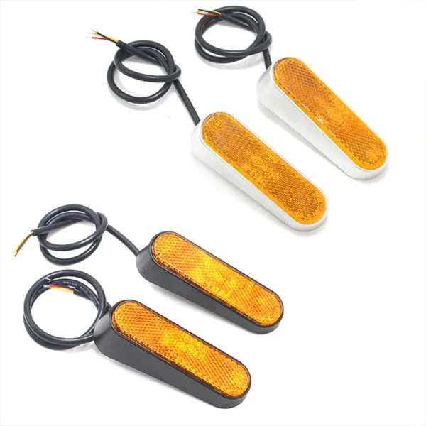 LED Rear Turn Signal Lights plus Indicator Left Right Flash Lamps Black For VESPA GTS300 GTV LX LXV 150 Motorcycle Accessories